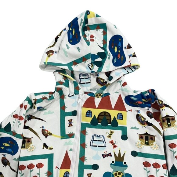 Raspberry Republic 92/98 (1.5-3Y) Royal Ribbit Frog Prince Romper - Picture 3 of 4